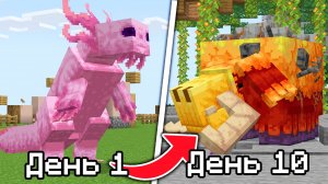 Я СОБРАЛ ВСЕ НОВЫЕ ЭВОЛЮЦИИ МОБОВ В МАЙНКРАФТ