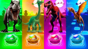 125 серия Динозавры - Мультики про Динозавров | МУЛЬТФИЛЬМЫ ДИНОЗАВРЫ в Tiles Hop