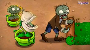 ЗОМБИ УКРАЛИ МОЙ ГАЗОН | Plants vs Zombies Hybrid mod [10]