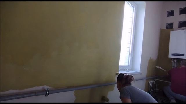 Ремонт котельной.
1. Покраска стен