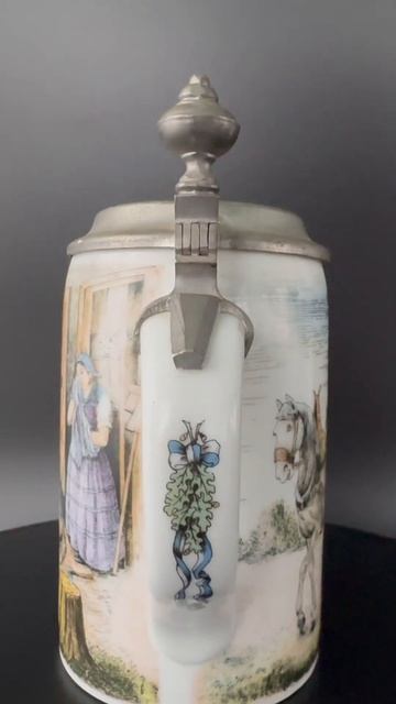 Фарфоровая пивная кружка Германия Винтаж #изгермании #homedecor #пиво #пенное