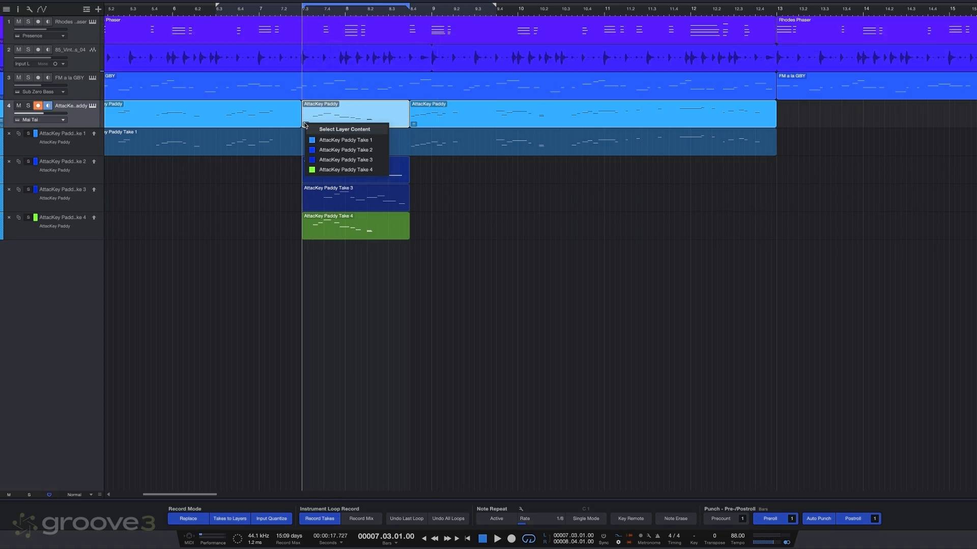 14. Post Roll for Auto Punch (Update)