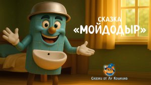 Мойдодыр — весёлая сказка про чистоту | Сказки от Лу Кошкина