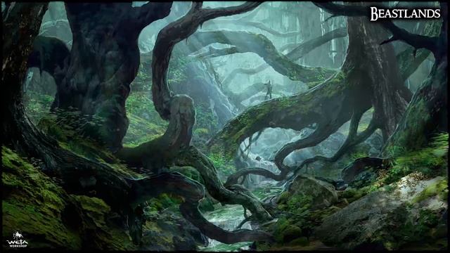 Звериные земли | Опасная и таинственная атмосфера ASMR | 1 час #DnD #RPG