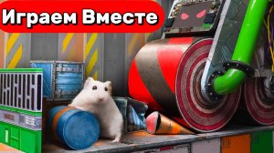 Умный хомяк попал в СЛОЖНЫЙ ЛАБИРИНТ ИЗ ИГР 🐹 Ловушки МАЙНКРАФТ ! Видео для детей