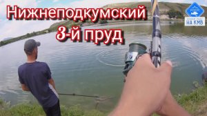 Рыбалка(КМВ). Ставропольский край. Нижнеподкумский 3-й пруд🎣Нашел клевное место🐟