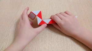 Как сделать лягушку из конструктора змейка Рубика