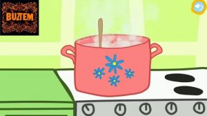 Три Кота! детская Мини-игра!  Коржик Компот и Карамелька устроили кулинарное ШОУ!!!