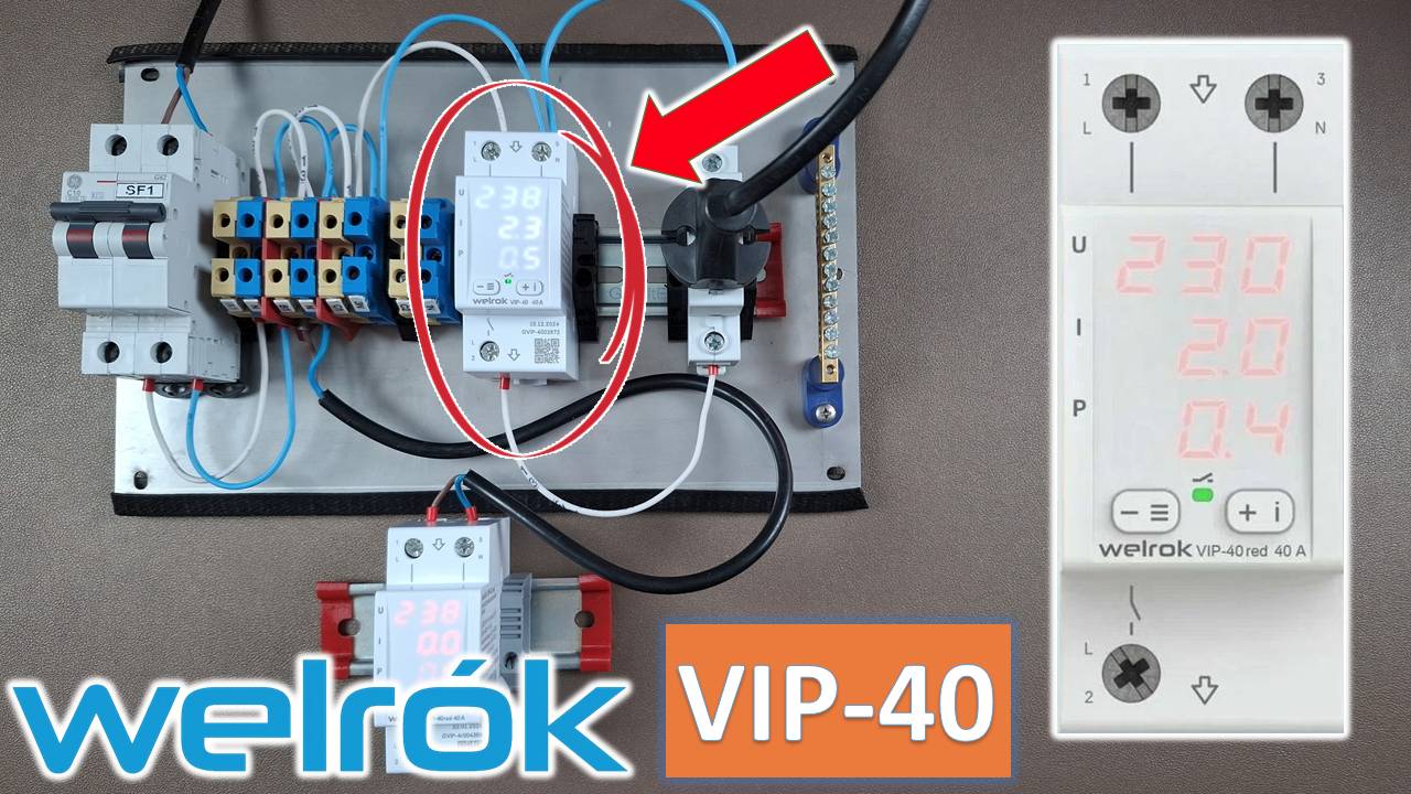 Обзор, настройка и работа многофункционального реле VIP-40 от Welrok. смотреть онлайн