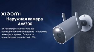 IP камера Xiaomi AW300 обзор