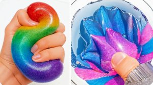 Слаймы, Игры со слаймами 🎨 Волшебная текстура!