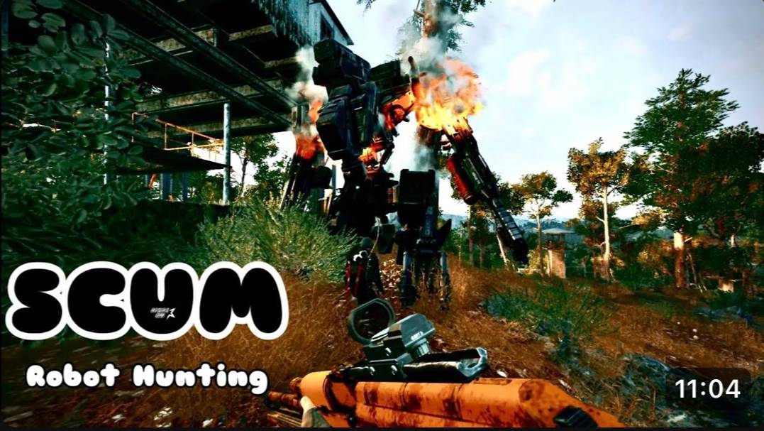 🔥SCUM🔥 ОХОТА НА РОБОТОВ #scum #scumgame #survival