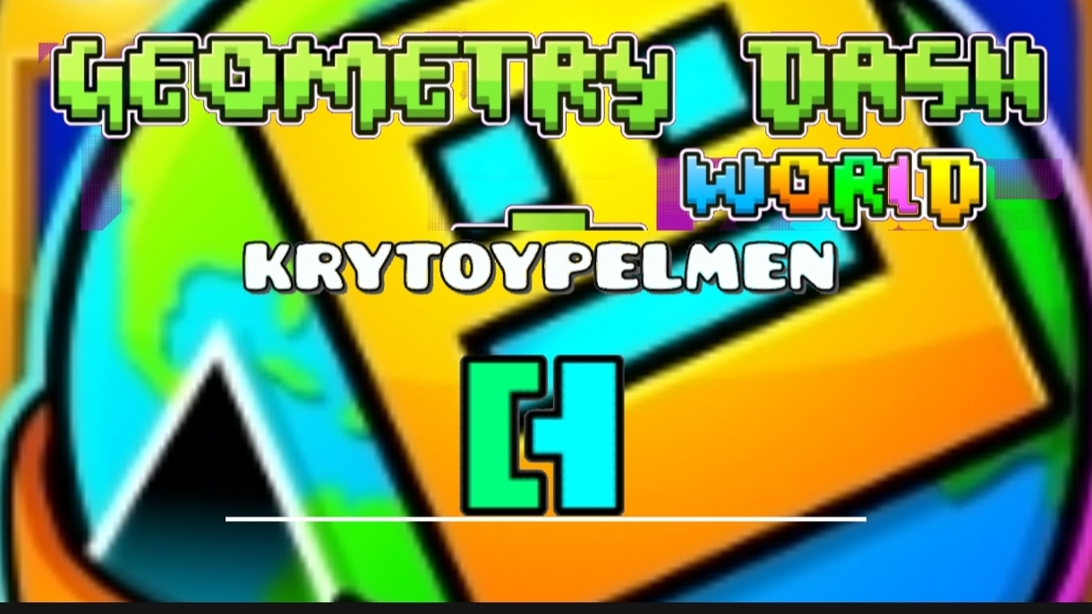ПОПАЛ В МИР GEOMETRY DASH .GEOMETRY DASH WORLD смотреть онлайн