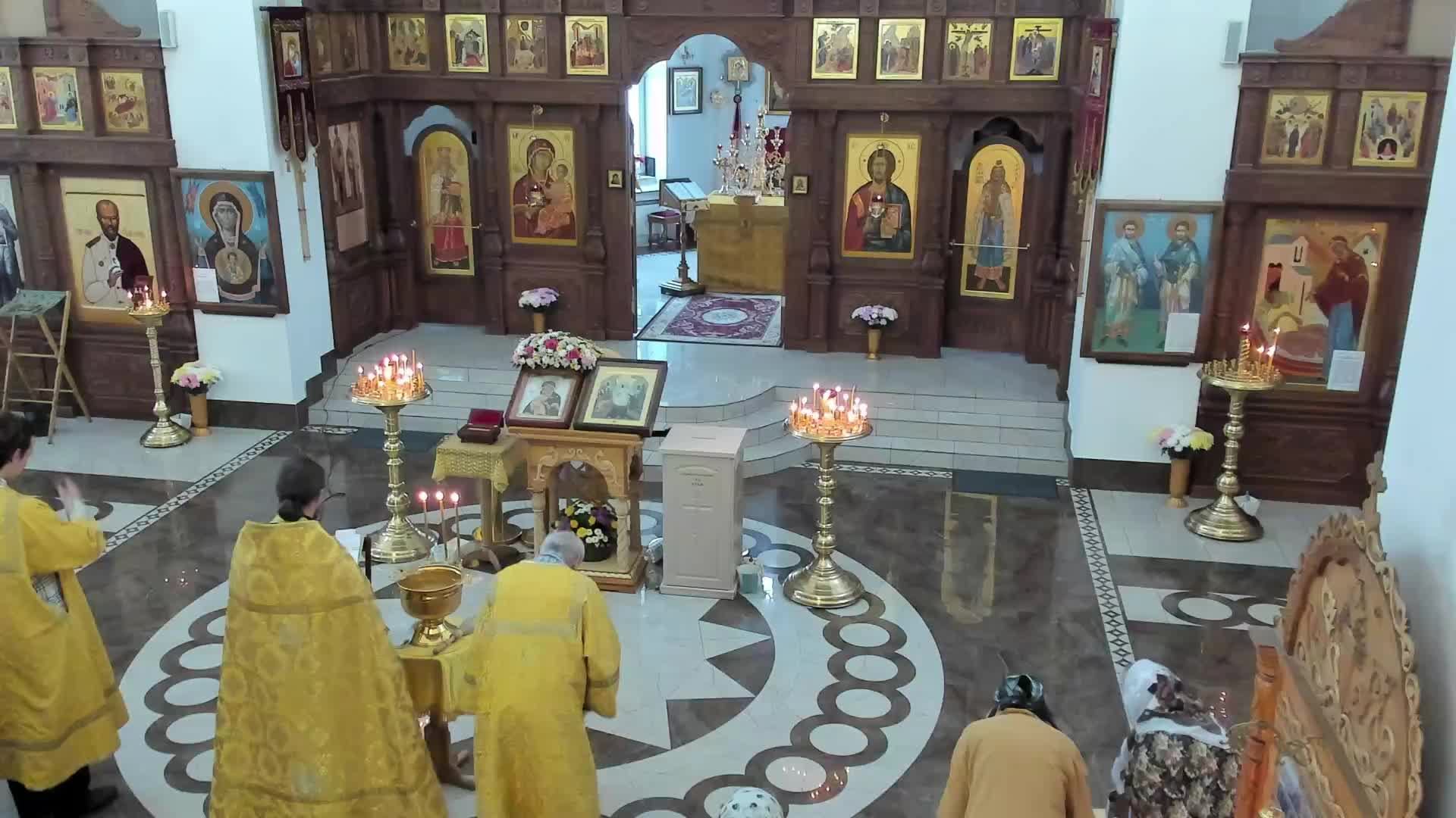 Богослужение в храме Космы и Дамиана 06.07.2025г. смотреть онлайн