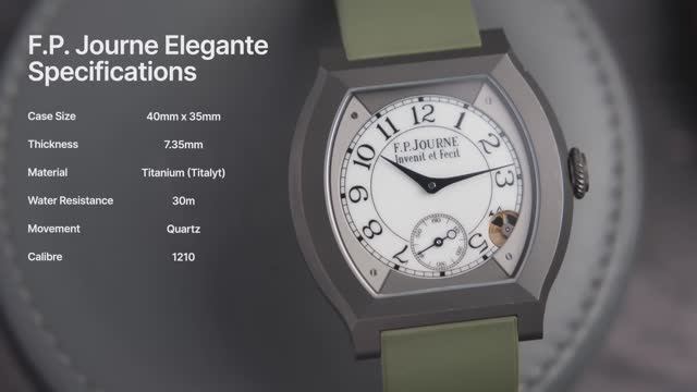 Я купила себе часы F.P. Journe Elegante.