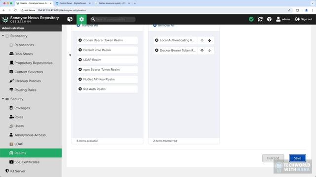 7.15 Create Docker Hosted Repository on Nexus смотреть онлайн