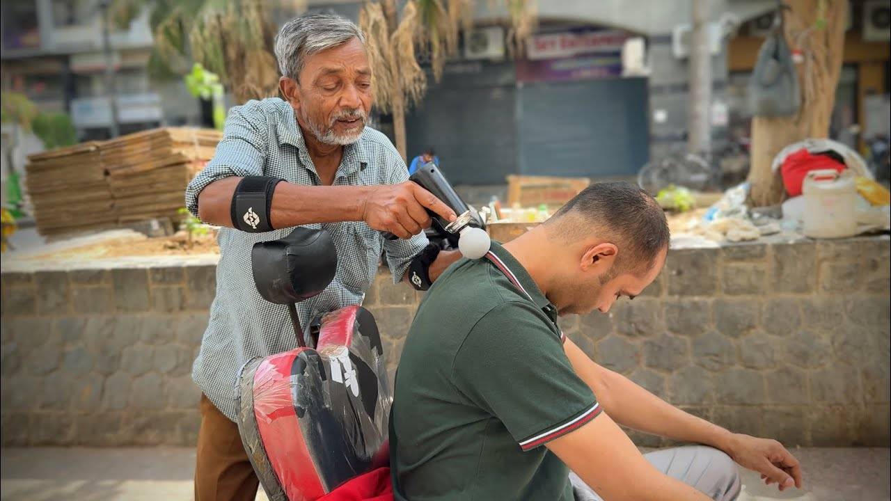 World-Famous Waris Barber ｜ Ultimate Head Massage for Instant Sleep & Stress Relief ｜ India Ka ASMR смотреть онлайн