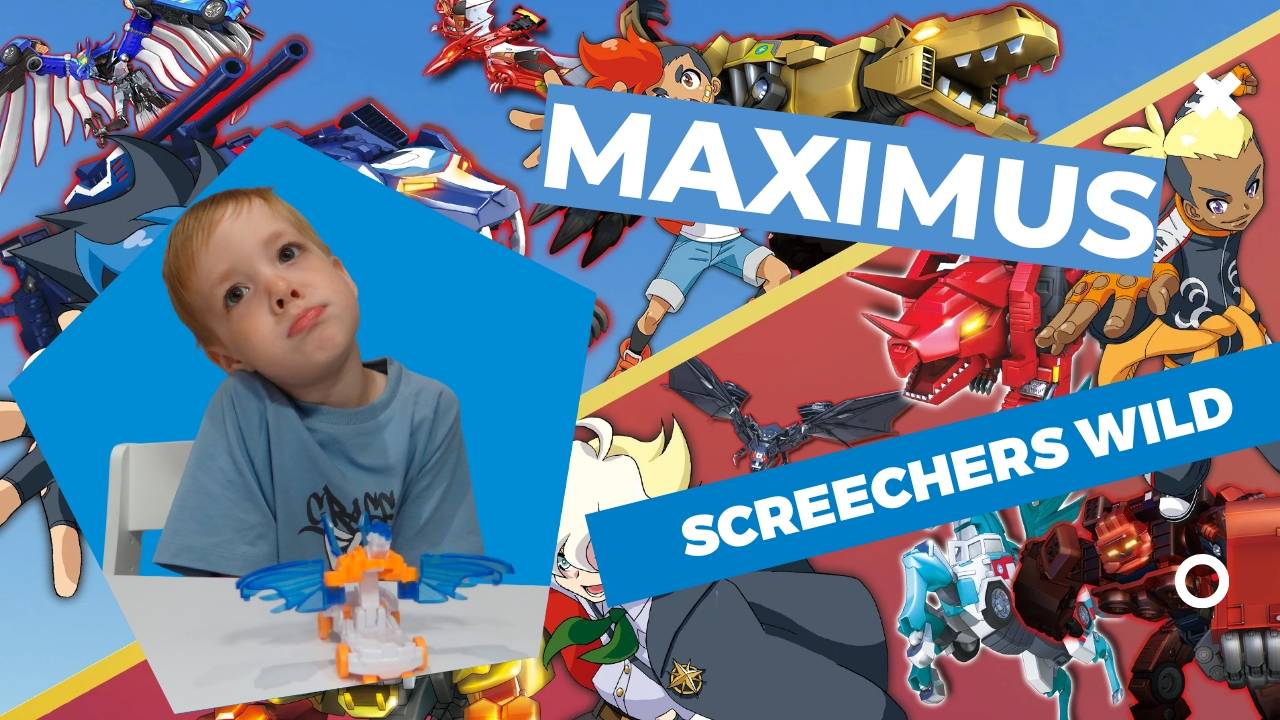 ОБЗОР Диких скричеров (Screechers Wild) - Максим превращает роботов в животных (Часть 1)