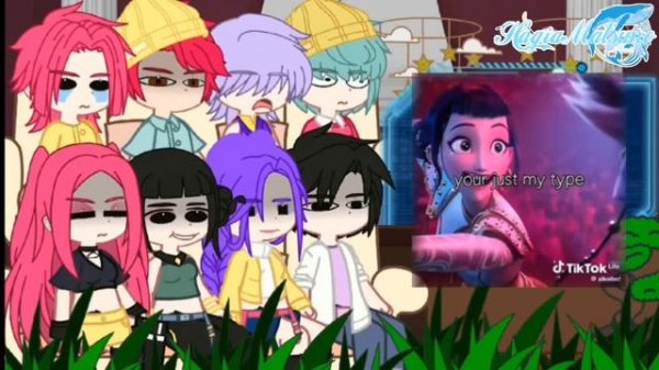 past kpop demon hunters react to future•|part 1🇻🇳🇺🇸🇧🇷🇷🇺🇮🇩|•Meme|•Gacha| 2x speed