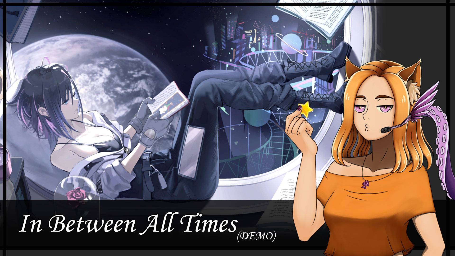 🌌Школа, космос и девушка призрак👻 || In Between All Times (DEMO)