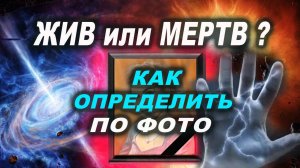 Как определить по фото жив человек или мертв. ЭКСТРАСЕНСОРИКА. Магия | Евгений Грин