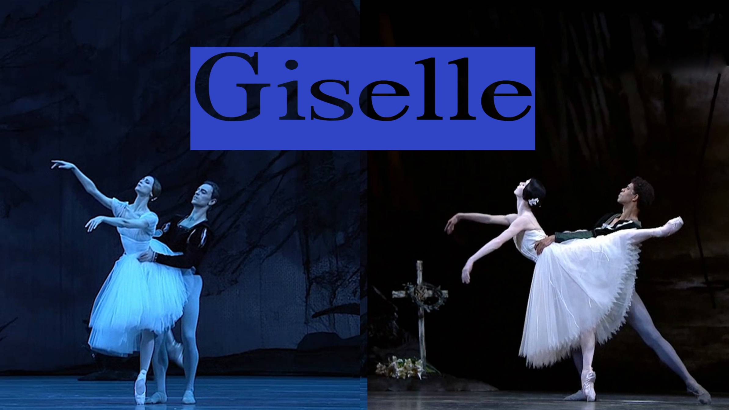 BALLET STARS №-２- Giselle Act II pas de deux (The Royal Ballet & The Bolshoi Theatre ) смотреть онлайн