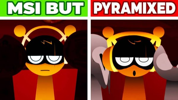 INCREDIBOX SPRUNKI MSI 💎🌀 | PYRAMIXED STYLE! 🔺✨ ГЕОМЕТРИЯ БЕЗУМИЯ 2.0!