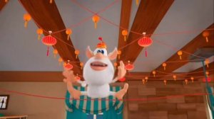 Буба и попугай жгут. Анимация