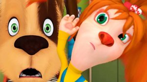 БАРБОСКИНЫ - Дружок обидел Лизу - Игровой Мультик для детей