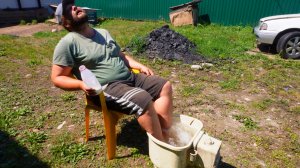 БЕСПЛАТНОЕ ДЕРЕВЕНСКОЕ ДЖАКУЗИ Обзор солидного семейного сада и огородв ВЛОГ