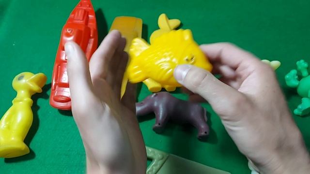 Пластмассовые (пустотелые, дутые) игрушки СССР. Часть 8.