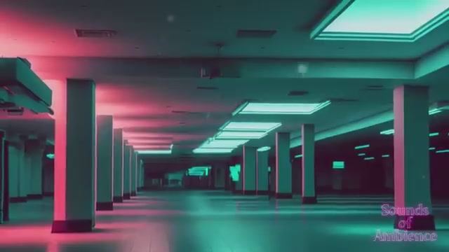 EMPTY 1980s Mall Vaporwave _ Retrowave Ambience [ Relaxing, Sleeping, Working, Studying ] смотреть онлайн