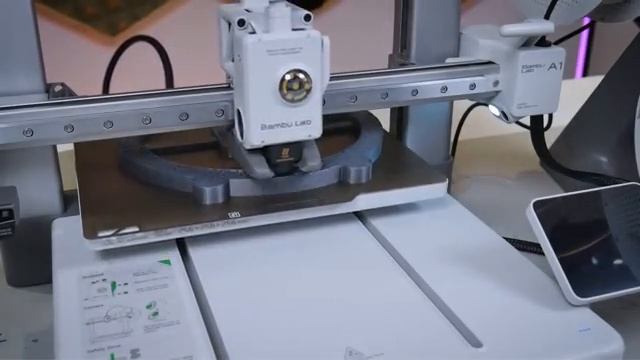 Краткое руководство по сборке, настройки и печати Bambu Lab A1 с AMS смотреть онлайн