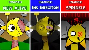 INCREDIBOX SPRUNKI 🎨🦠 | SWAPPED: SPRINKLE vs INK INFECTION vs ALIVE! 🌈☠️ ЦВЕТНОЙ КОШМАР!