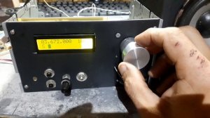 КВ супергетеродин на К174ХА10, синтезатор частоты на Arduino nano.