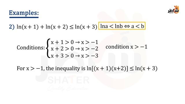 logarithmic functions Part 4 solving equations смотреть онлайн
