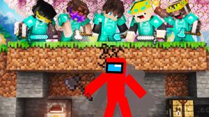 Майнкрафт Скай Варс против 8 Про Игроков # 4