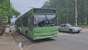 Поездка на легендарном автобусе МАЗ-105.465 № Е 766 РО 13, маршрут 8