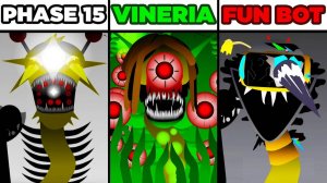 INCREDIBOX SPRUNKI PH15 🍷🤖 | VINERIA vs FUN BOT! 🥂⚡ ВИННЫЙ АПОКАЛИПСИС!