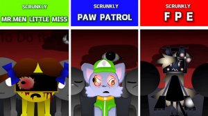 INCREDIBOX SCRUNKLY 🐾📺 | PAW PATROL vs MR. MEN vs FPE! 🦴👔 ДЕТСКИЙ РАЗГРОМ!