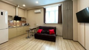 ЖК Посейдон апартаменты 649 | Студия | Аренда Сочи | Первая линия у моря | Мамайка | 2025