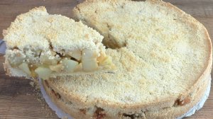 Вместо Обычной ШАРЛОТКИ - Вкусный Насыпной Пирог с Яблоками! ВСЯ семья в Восторге! Простой Рецепт!