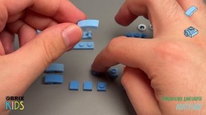 Собираем апатозавра из конструктора QBRIX KIDS - детские конструкторы с видеоинструкцией