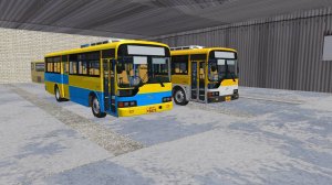 Поездка на другом Hyundai Super Aero City 540 по маршруту №4 по карте Могэс