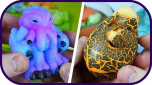 ЯЙЦА МОНСТРОВ. Кто вылупится? Сюрпризы от Сбабам. Удивительные эксперименты.