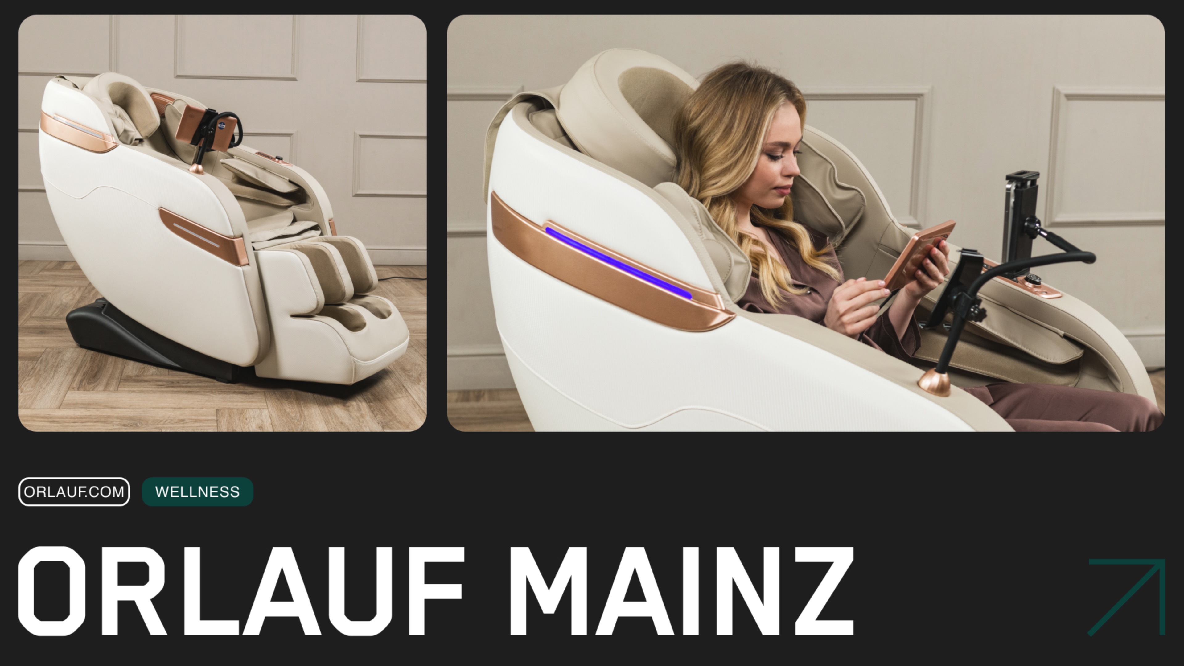 Orlauf Mainz Beige — каждая минута в массажном кресле становится моментом истинного блаженства смотреть онлайн