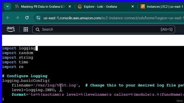 8 -Create Fake Logs with Python Program смотреть онлайн