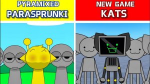NEW GAME! 🎮💀 | KATS vs PYRAMIXED PARASPRUNKI! 👾🦠 АВТОР PYRAMIXED ПРЕДСТАВЛЯЕТ!