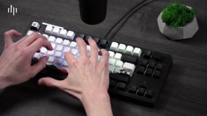 Тайпинг клавиатуры Дарк Проджект KD87A [g3ms Moonstone] (DP-KD87A-000100-GMS) Black