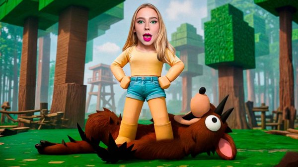 Я ПЕРЕЖИЛА 99 НОЧЕЙ В ЛЕСУ  99 Nights in the Forest в Роблокс